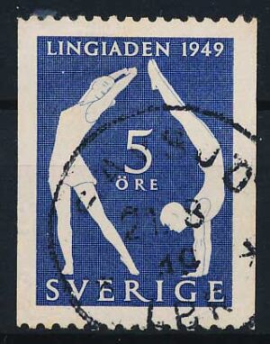 Sverige AFA 355 Stemplet