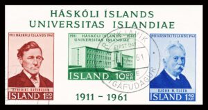 Island AFA 0357-359A Miniark Stemplet