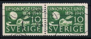 Sverige AFA 357Cv+357Ch Stemplet