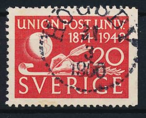 Sverige AFA 358Ch Stemplet