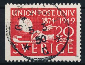 Sverige AFA 358Cv Stemplet