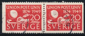 Sverige AFA 358Cv+358Ch Stemplet