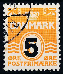 Danmark AFA 361x Stemplet