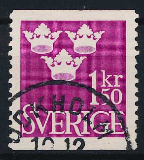 Sverige AFA 363 Stemplet
