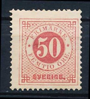 Sverige AFA 037 Ubrugt