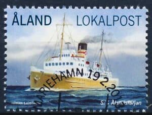 Åland AFA 370 Stemplet