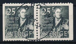 Sverige AFA 370Cv+370Ch Stemplet