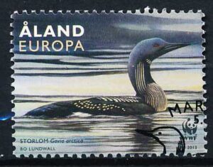 Åland AFA 371 Stemplet