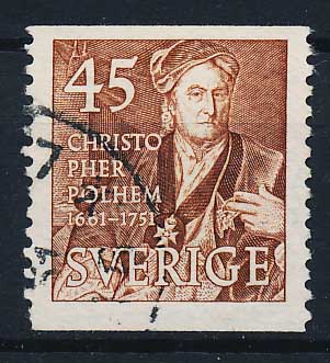 Sverige AFA 371 Stemplet