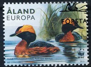 Åland AFA 373 Stemplet