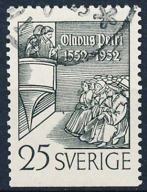 Sverige AFA 373Cn Stemplet