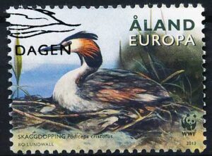 Åland AFA 374 Stemplet