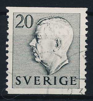 Sverige AFA 375 Stemplet