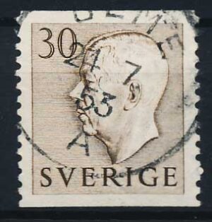 Sverige AFA 377 Stemplet