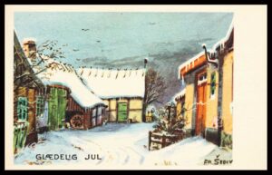 Danmark Julekort