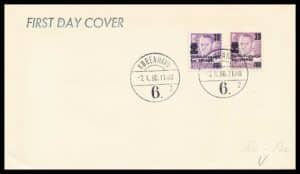 Danmark Uofficielle Førstedagskuverter AFA 380