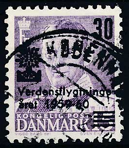 Danmark AFA 380y Stemplet