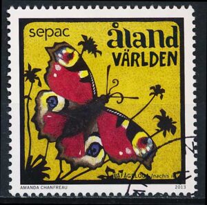 Åland AFA 382 Stemplet