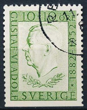 Sverige AFA 382Cn Stemplet