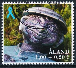 Åland AFA 383 Stemplet