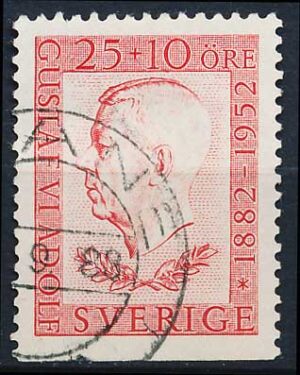 Sverige AFA 383Cn Stemplet