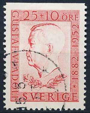 Sverige AFA 383Co Stemplet