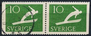 Sverige AFA 385v+385h Stemplet