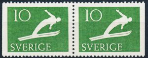 Sverige AFA 385v+385h Postfrisk
