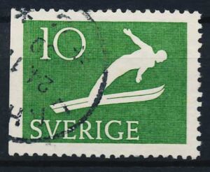 Sverige AFA 385Cv Stemplet