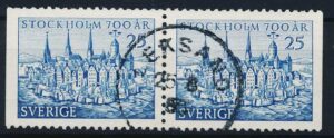 Sverige AFA 389Cv+389Ch Stemplet