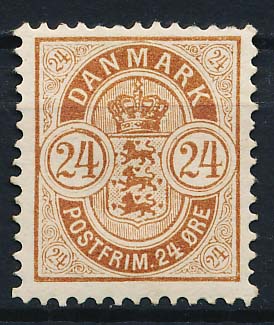 Danmark AFA 39 Ubrugt