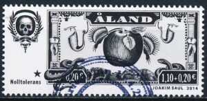 Åland AFA 390 Stemplet