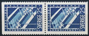 Sverige AFA 391Co+391Cn Postfrisk