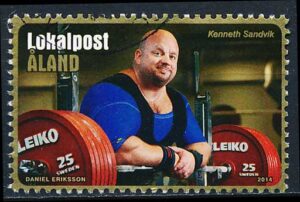 Åland AFA 393 Stemplet