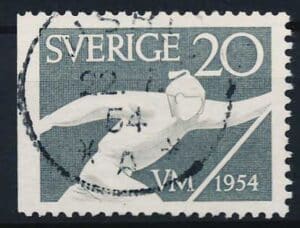 Sverige AFA 394Cv Stemplet