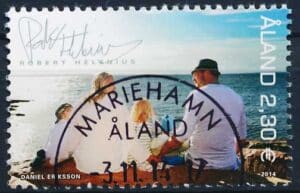 Åland AFA 395 Stemplet