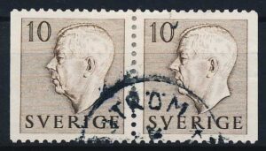 Sverige AFA 396Cv+396Ch Stemplet