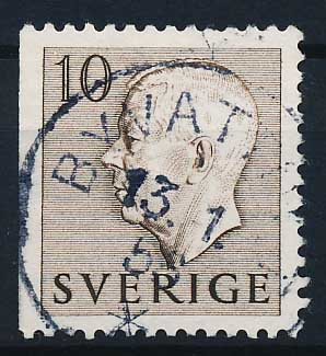 Sverige AFA 396Cv Stemplet