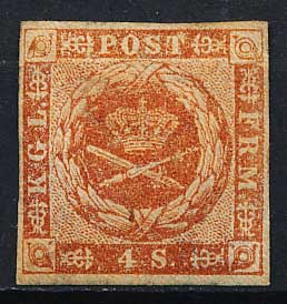 Danmark AFA 04 Ubrugt