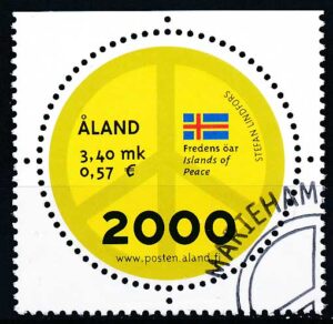 Åland AFA 164 Stemplet