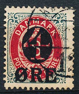 Danmark AFA 40B Stemplet