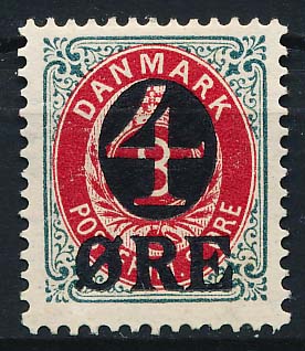 Danmark AFA 40 Ubrugt