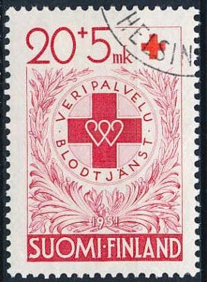 Finland AFA 401 Stemplet