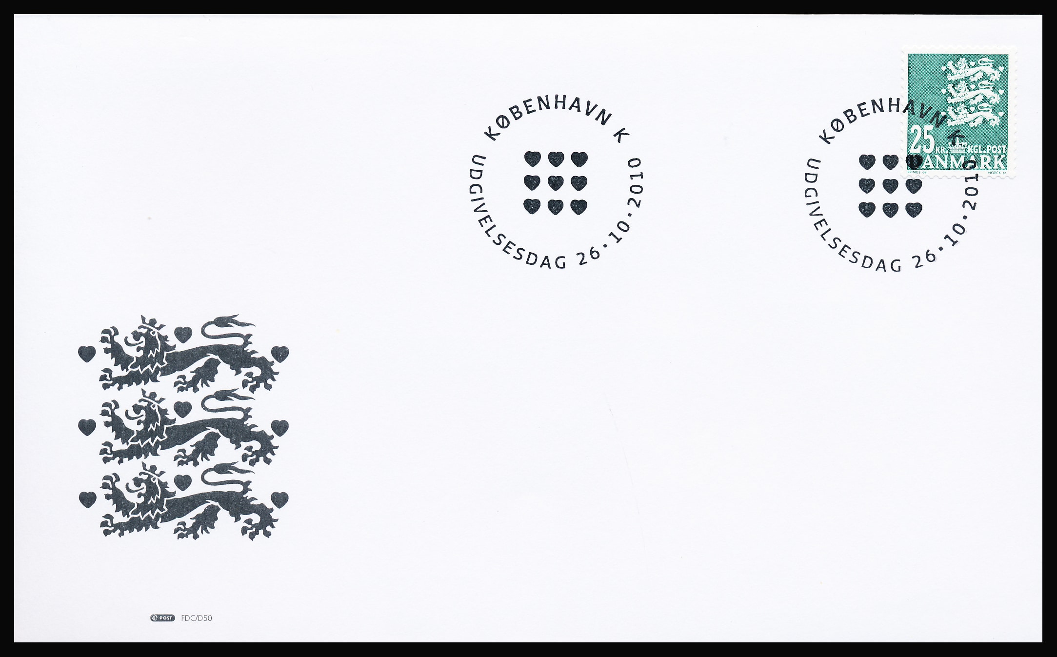 Danmark FDC AFA 402E