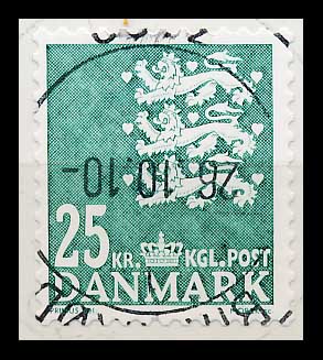 Danmark AFA 0402E Stemplet