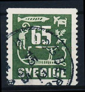 Sverige AFA 404 Stemplet