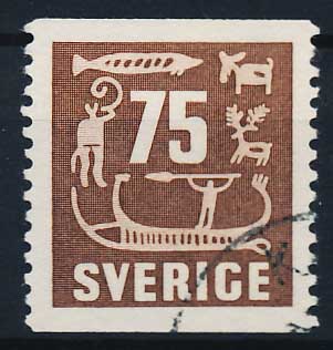 Sverige AFA 405 Stemplet