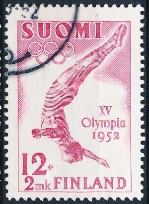 Finland AFA 406 Stemplet