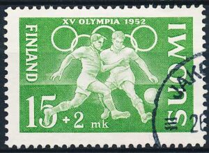 Finland AFA 408 Stemplet