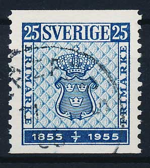 Sverige AFA 408 Stemplet